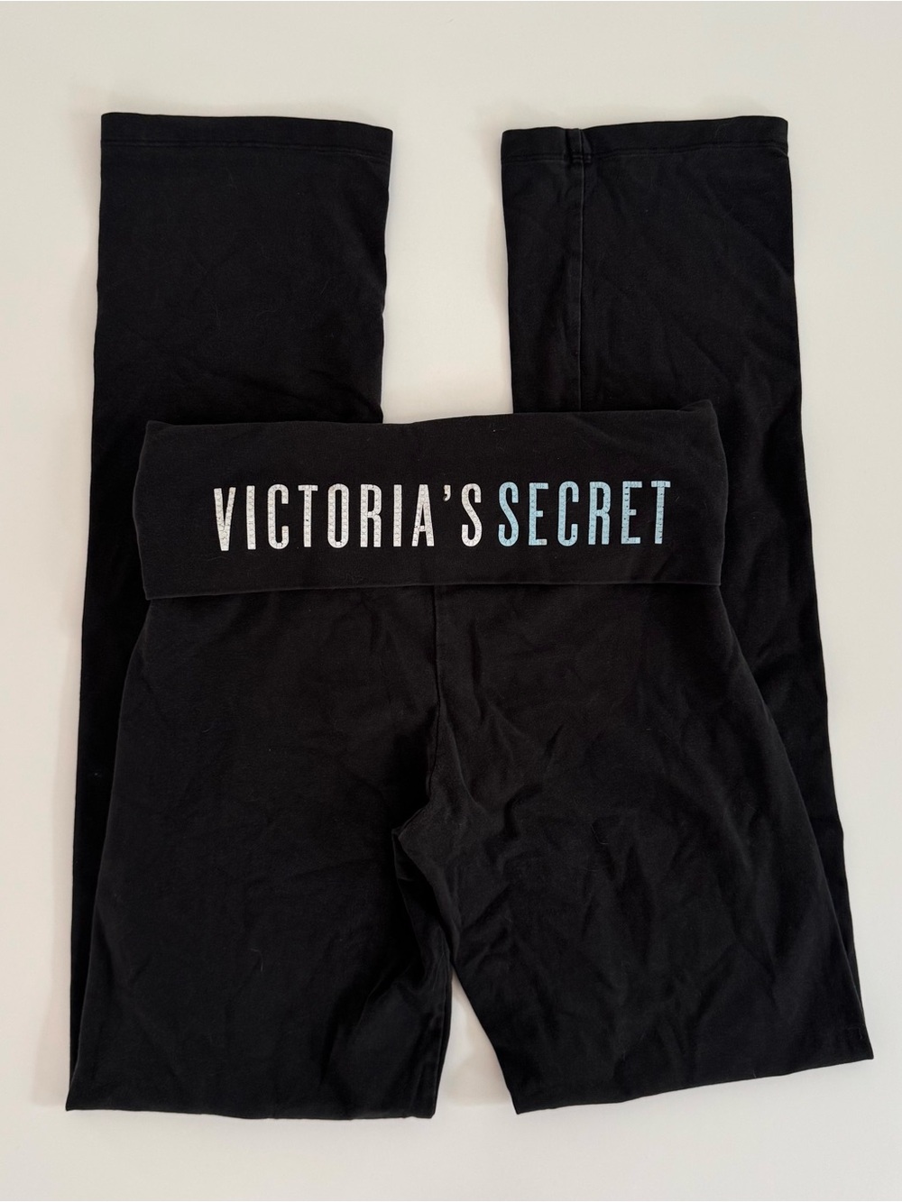 Victoria's SecretBlack Fold-Over leggings